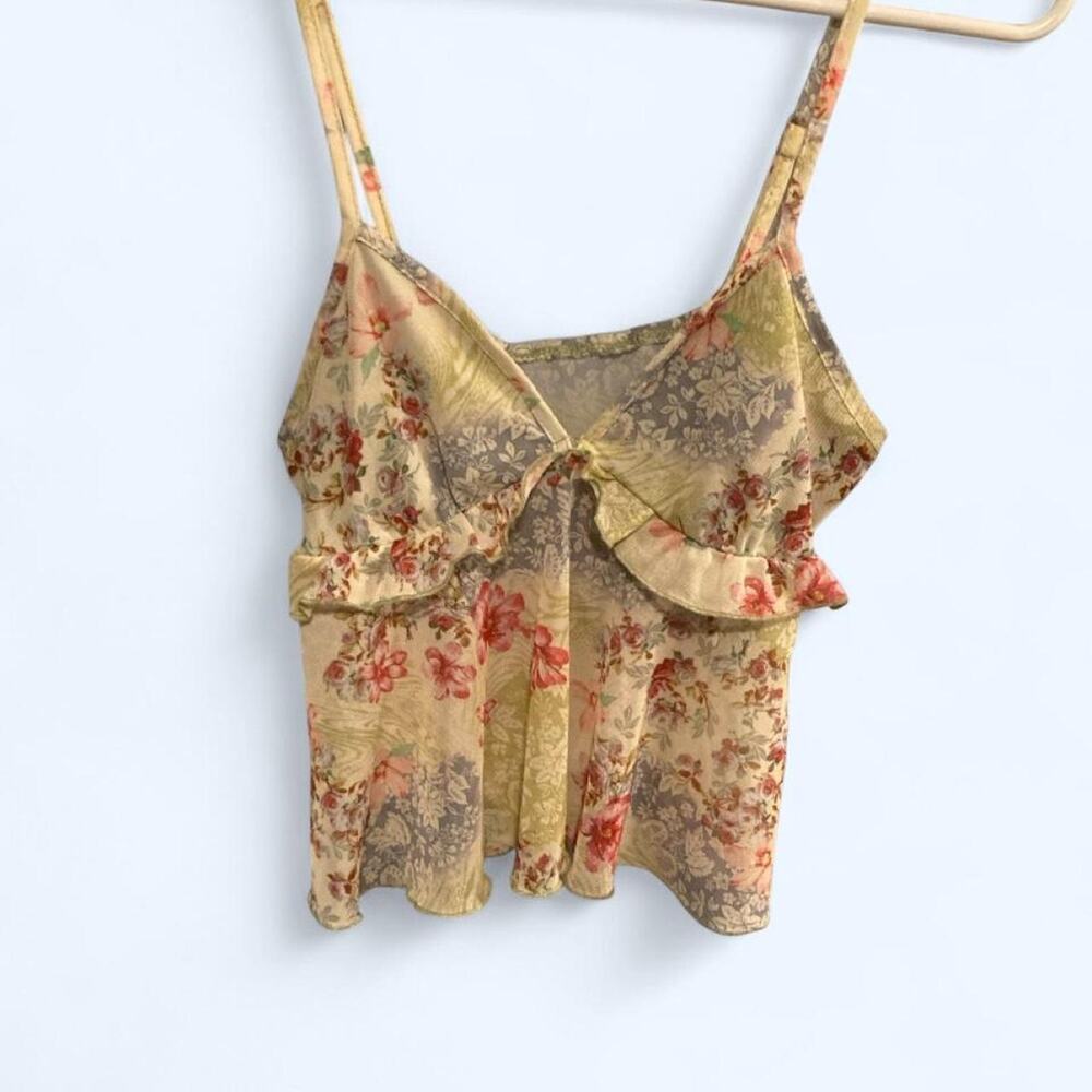Shein floral polyester elastane